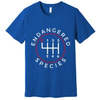 Endangered Species Manual Gearbox Stick Shift 6 Speed Premium T-Shirt