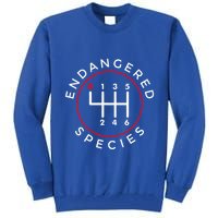 Endangered Species Manual Gearbox Stick Shift 6 Speed Tall Sweatshirt