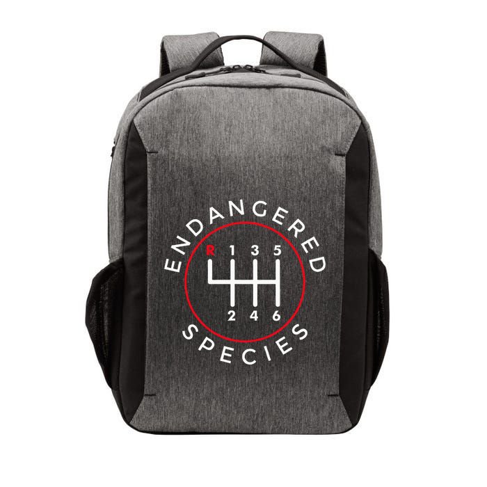 Endangered Species Manual Gearbox Stick Shift 6 Speed Vector Backpack