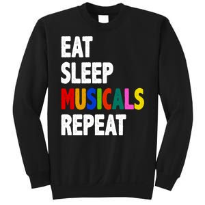 Eat Sleep Musicals Repeat Sweatshirt