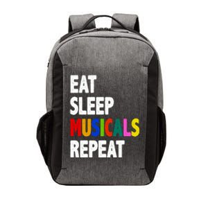 Eat Sleep Musicals Repeat Vector Backpack