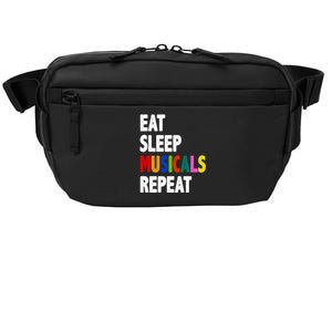 Eat Sleep Musicals Repeat Crossbody Pack