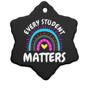 Every Student Matters Paraprofessional Pride Ceramic Star Ornament