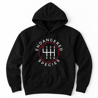 Endangered Species Manual Gearbox Stick Shift 6 Speed Hoodie