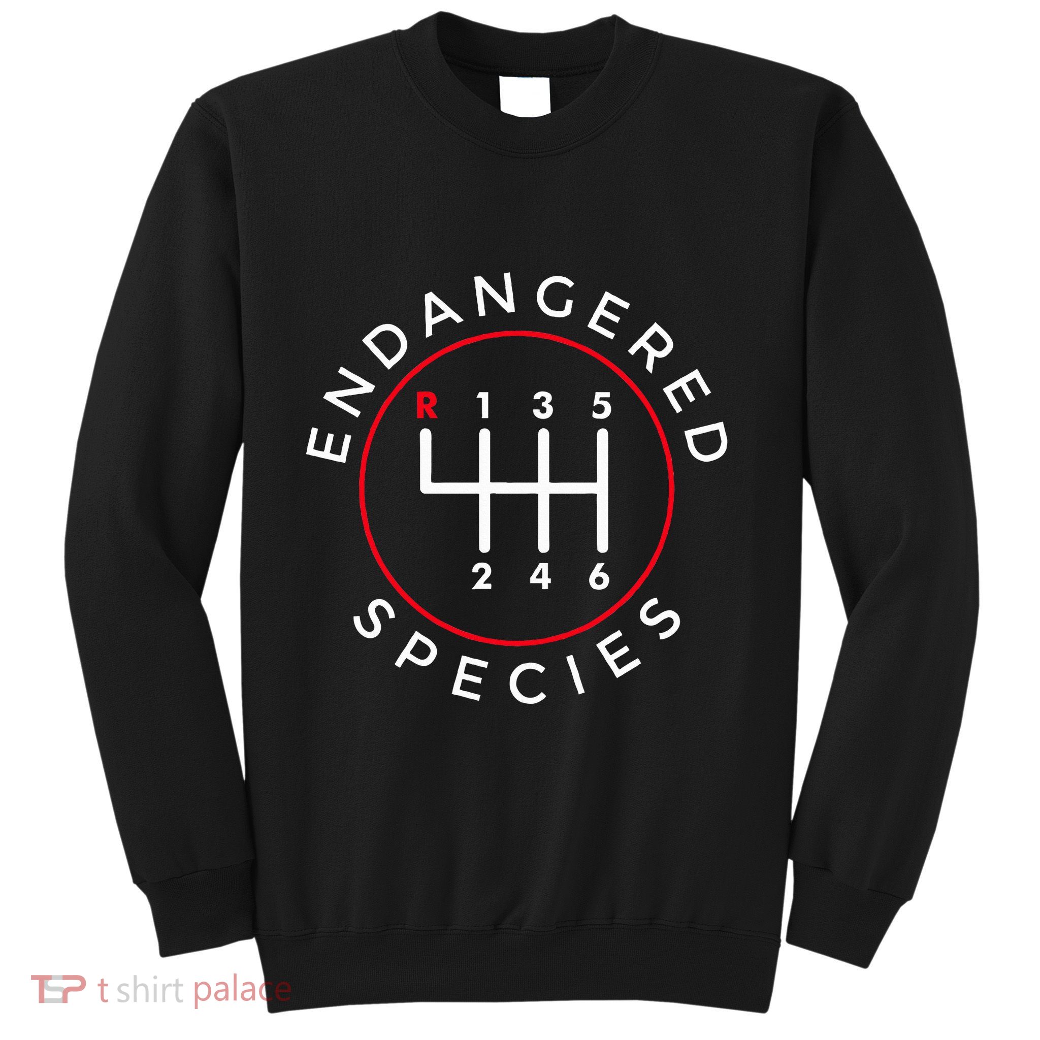 Endangered Species Manual Gearbox Stick Shift 6 Speed Sweatshirt
