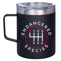 Endangered Species Manual Gearbox Stick Shift 6 Speed 12oz Stainless Steel Coffee Mug