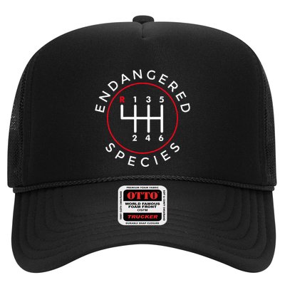 Endangered Species Manual Gearbox Stick Shift 6 Speed Trucker Hat