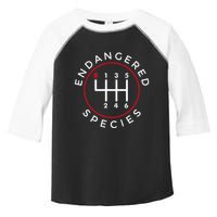 Endangered Species Manual Gearbox Stick Shift 6 Speed Toddler Fine Jersey T-Shirt
