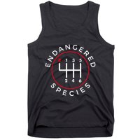 Endangered Species Manual Gearbox Stick Shift 6 Speed Tank Top