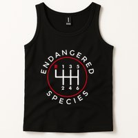 Endangered Species Manual Gearbox Stick Shift 6 Speed Tank Top