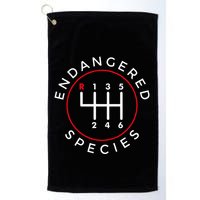 Endangered Species Manual Gearbox Stick Shift 6 Speed Golf Towel