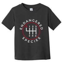 Endangered Species Manual Gearbox Stick Shift 6 Speed Toddler T-Shirt