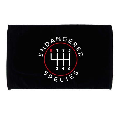 Endangered Species Manual Gearbox Stick Shift 6 Speed Microfiber Hand Towel