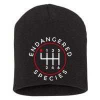 Endangered Species Manual Gearbox Stick Shift 6 Speed Short Acrylic Beanie