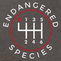 Endangered Species Manual Gearbox Stick Shift 6 Speed Cotton Canvas Backpack