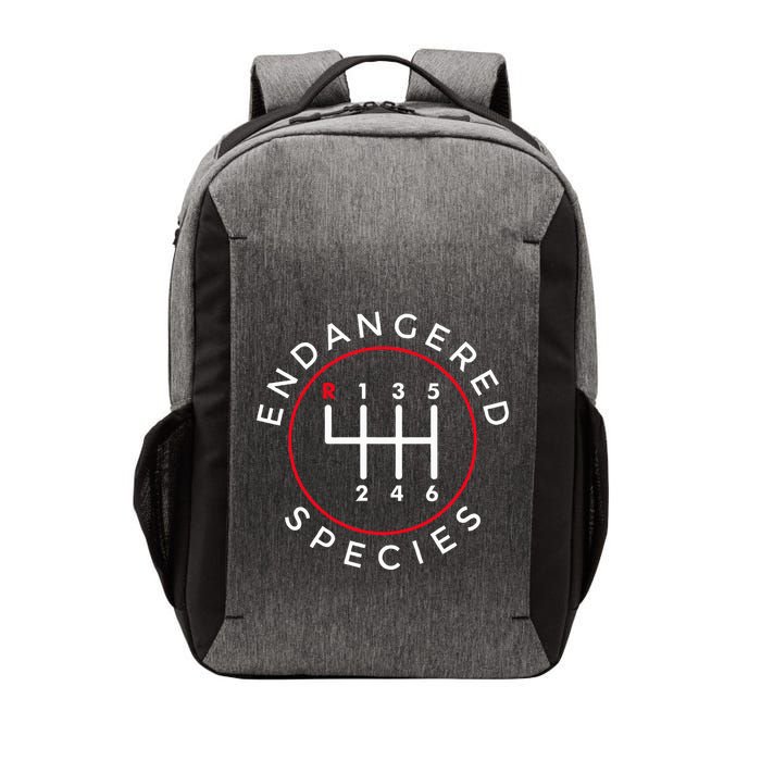 Endangered Species Manual Gearbox Stick Shift 6 Speed Vector Backpack