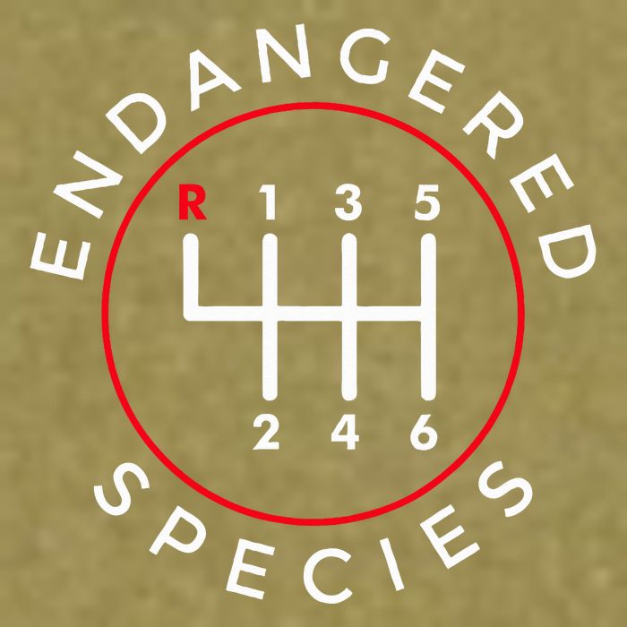 Endangered Species Manual Gearbox Stick Shift 6 Speed Garment-Dyed Women's Muscle Tee