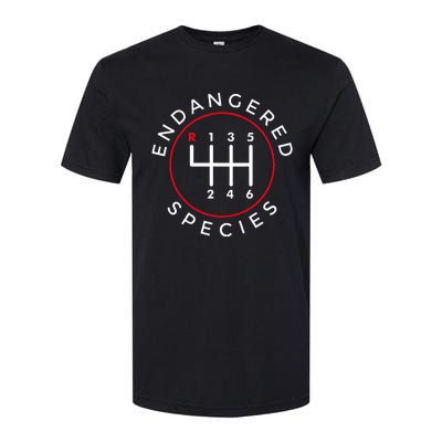 Endangered Species Manual Gearbox Stick Shift 6 Speed Softstyle CVC T-Shirt