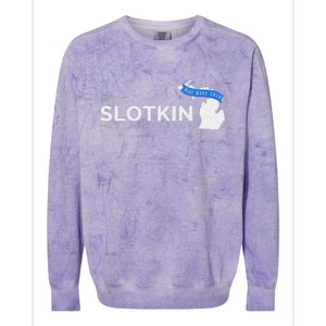 Elissa Slotkin Michigan 8th 2018 Midterms Colorblast Crewneck Sweatshirt