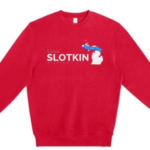 Elissa Slotkin Michigan 8th 2018 Midterms Premium Crewneck Sweatshirt