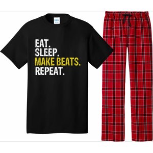 Eat Sleep Make Beats Repeat Music Gift Pajama Set