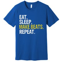 Eat Sleep Make Beats Repeat Music Gift Premium T-Shirt