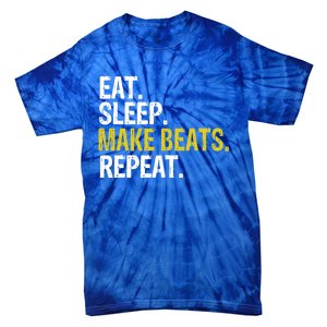 Eat Sleep Make Beats Repeat Music Gift Tie-Dye T-Shirt