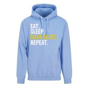 Eat Sleep Make Beats Repeat Music Gift Unisex Surf Hoodie