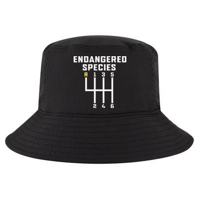 Endangered Species Manual Gearbox Stick Shift Cool Comfort Performance Bucket Hat