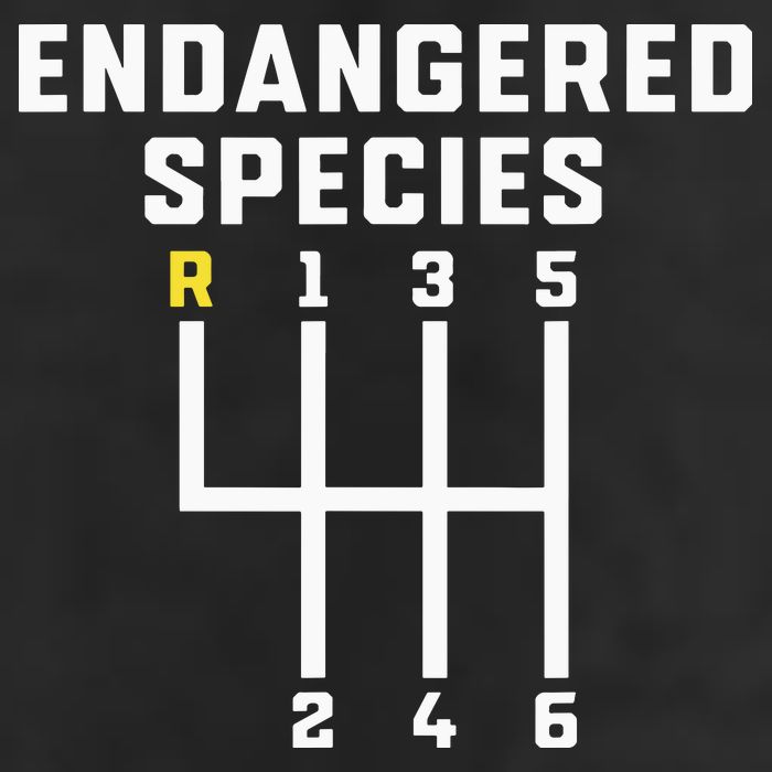 Endangered Species Manual Gearbox Stick Shift 7 Panel Mesh Trucker Snapback Hat