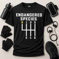 Endangered Species Manual Gearbox Stick Shift Performance Shirt