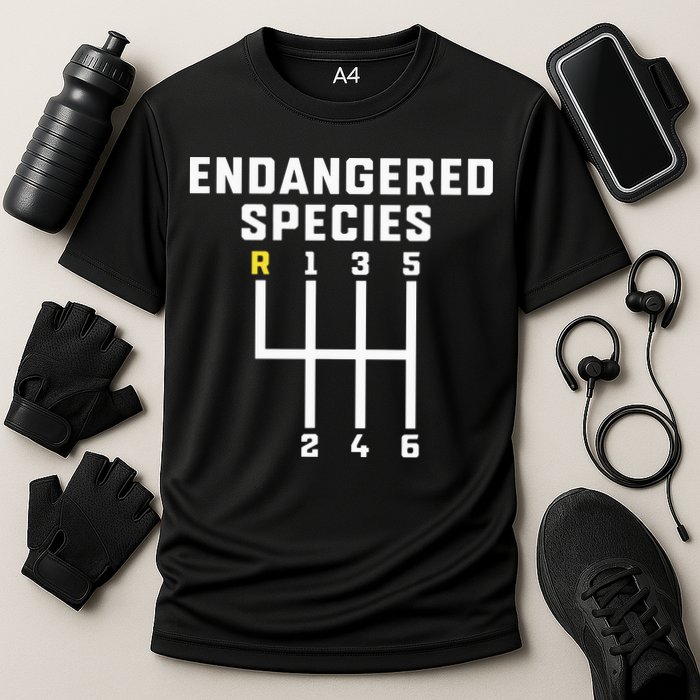 Endangered Species Manual Gearbox Stick Shift Performance Shirt