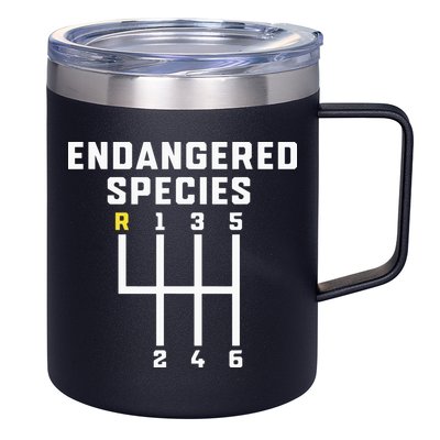 Endangered Species Manual Gearbox Stick Shift 12oz Stainless Steel Coffee Mug