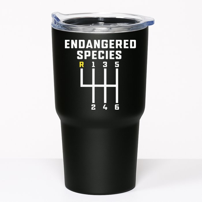 Endangered Species Manual Gearbox Stick Shift Tumbler