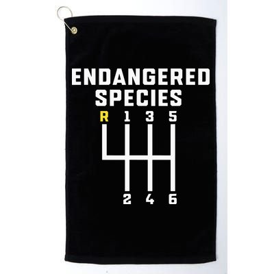 Endangered Species Manual Gearbox Stick Shift Golf Towel