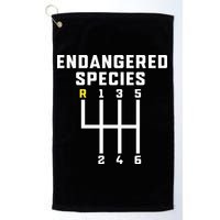 Endangered Species Manual Gearbox Stick Shift Golf Towel