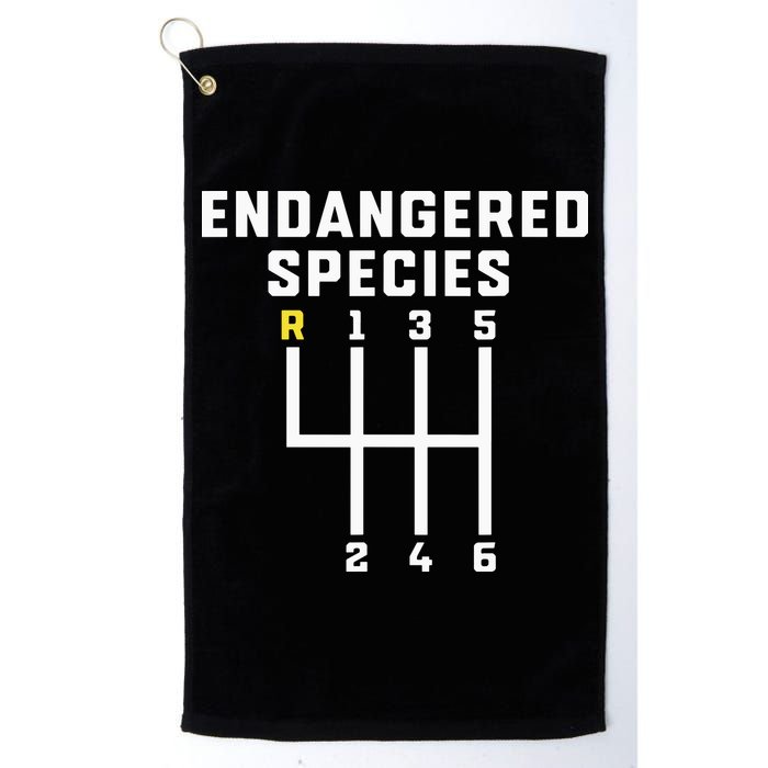 Endangered Species Manual Gearbox Stick Shift Golf Towel