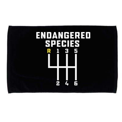 Endangered Species Manual Gearbox Stick Shift Microfiber Hand Towel