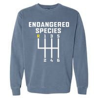 Endangered Species Manual Gearbox Stick Shift Garment-Dyed Sweatshirt