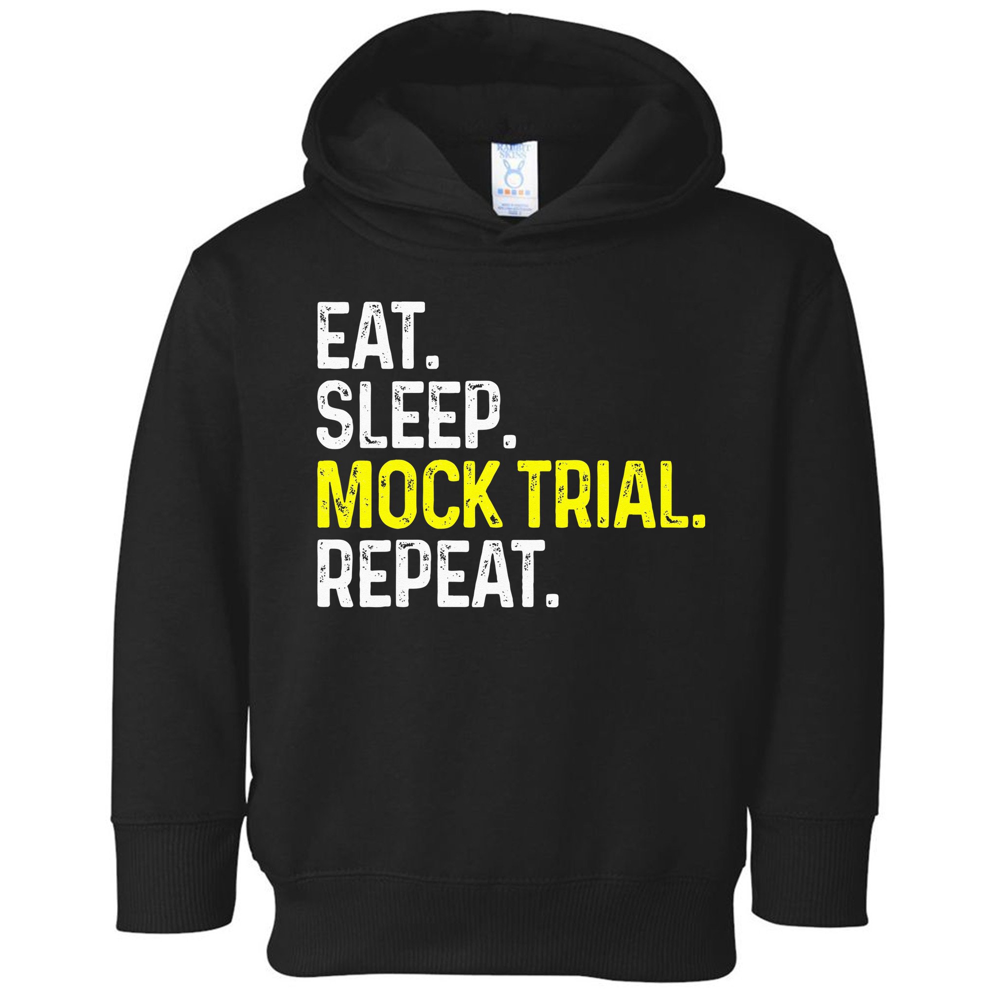 Eat Sleep Mock Trial Repeat Funny Lawyer Gift Toddler Hoodie