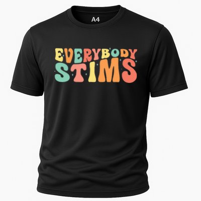 Everybody Stims Neurodiversity Acceptance SPED Teacher  Performance Shirt