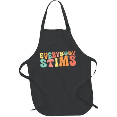 Everybody Stims Neurodiversity Acceptance SPED Teacher  Apron