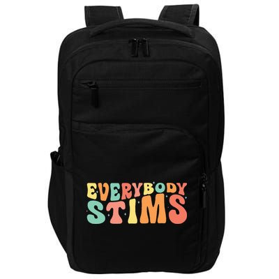 Everybody Stims Neurodiversity Acceptance SPED Teacher  Impact Tech Backpack