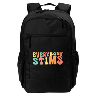 Everybody Stims Neurodiversity Acceptance SPED Teacher  Backpack