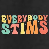 Everybody Stims Neurodiversity Acceptance SPED Teacher  Adult Drive Performance Visor