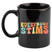 Everybody Stims Neurodiversity Acceptance SPED Teacher  11oz C Handle Ceramic Mug