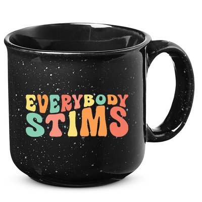 Everybody Stims Neurodiversity Acceptance SPED Teacher  15oz Campfire Ceramic Mug