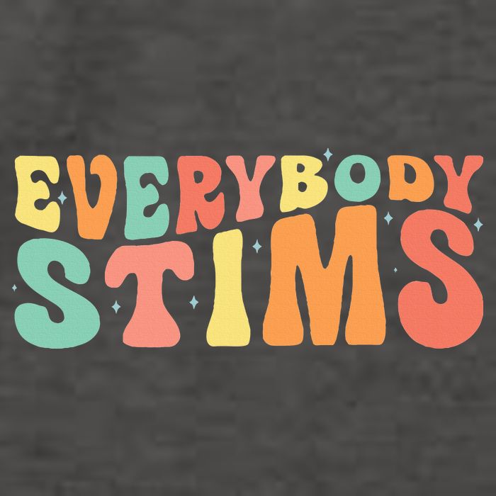 Everybody Stims Neurodiversity Acceptance SPED Teacher  Vector Backpack