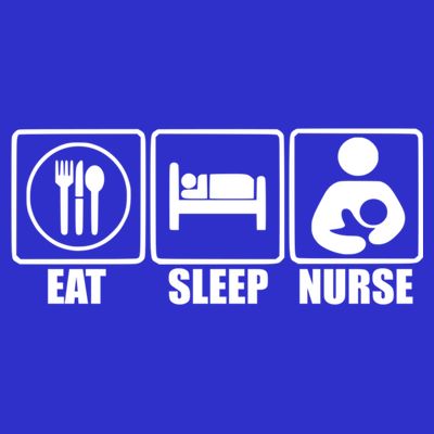 Eat Sleep Nurse Breastfeeding Gift For Moms Gift T-Shirt