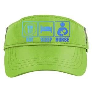 Eat Sleep Nurse Breastfeeding Gift For Moms Gift Adult Drive Performance Visor